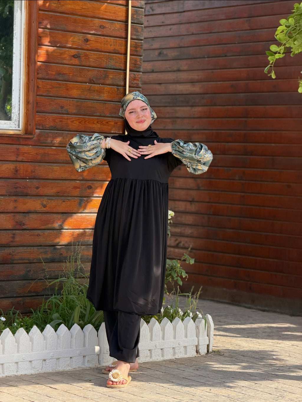 Burkini Queen ( 4 Piéces ) ☀️⛱️🏖️